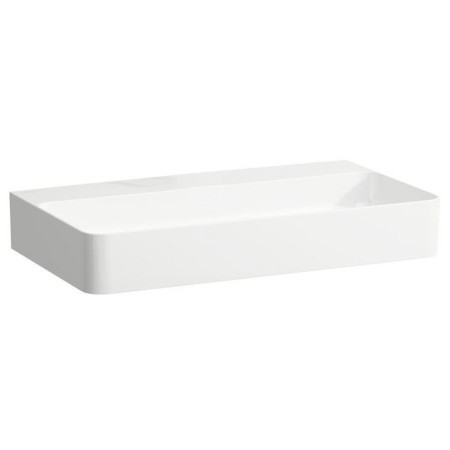 Vasque à poser LAUFEN Val 75 x 42 cm sans trou de robinet, sans trop-plein