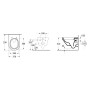 Villeroy & Boch Architectura Tiefspül-WC spülrandlos, wandhängend, CeramicPlus