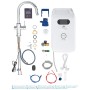 Kit beccuccio GROHE Blue Professional C, beccuccio mousseur estraibile - vista tecnica