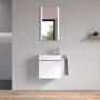 Lavabo Duravit Vero Air sans trou de robinet 50 x 25 cm, sans trop-plein - photo produit