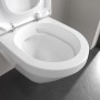 Villeroy & Boch Architectura WC compatto a scarico a pavimento, sospeso, AntiBac e CeramicPlus - vista tecnica