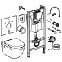 GROHE Solido 5 in 1-Set für WC mit Euro-Keramik Tiefspül-WC, Bauhöhe 113 cm - Detailansicht