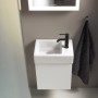 Mitigeur de lavabo monocommande Duravit C.1 S sans vidage à tirette - vue technique
