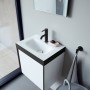 Mitigeur de lavabo monocommande Duravit C.1 S sans vidage à tirette - vue détaillée