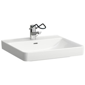 Lavabo LAUFEN PRO LIBERTY avec trou de robinet et trop-plein 60 x 55 cm