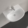 Lavabo Villeroy & Boch O.novo 55 x 44 cm, con troppopieno - vista tecnica