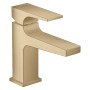 Miscelatore monocomando per lavabo hansgrohe Metropol 100 con leva e scarico Push-Open per lavabo