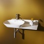 Lavabo encastrable LAUFEN INO 90 x 45 cm avec tablette à droite - vue détaillée