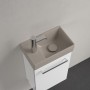 Villeroy & Boch Lavabo Avento 36 x 22 cm, vasca a destra, senza troppo pieno - vista tecnica