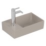 Villeroy & Boch Lavabo Avento 36 x 22 cm, vasca a destra, senza troppo pieno - vista tecnica