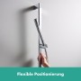 Ensemble de douche hansgrohe Pulsify S 100 1 jet avec barre de douche 65 cm, EcoSmart+ - vue détaillée