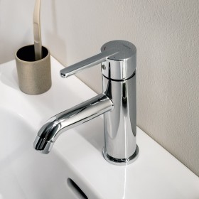 Mitigeur de lavabo monocommande LAUFEN LUA Eco+ sans bonde de vidage