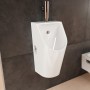 hansgrohe EluPura Original S Urinal mit Zulauf von oben und Ablauf nach unten/hinten spülrandlos - Detailansicht