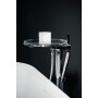 LAUFEN Kartell Standsäulen-Bademischer mit Deko-Disc - technische Ansicht