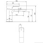 Rubinetto monocomando per lavabo Villeroy & Boch Subway 3.0