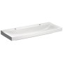 Lavabo Geberit Xeno² 120 cm avec 2 trous de robinet