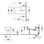 Duravit No. 1 Bidet sur Pied - vue détaillée