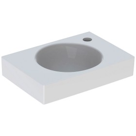Lavabo Geberit Preciosa II 40 x 28 cm avec trou de robinet