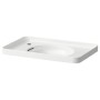 Vasque encastrable LAUFEN Val 55 x 36 cm avec trou pour robinet à gauche, avec trop-plein - photo produit