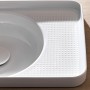 Vasque encastrable LAUFEN Val 55 x 36 cm avec trou pour robinet à gauche, avec trop-plein - vue détaillée