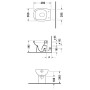 Duravit D-Code WC a terra a scarico profondo - immagine prodotto