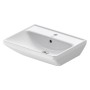 Lavabo Duravit D-Neo 55 cm, avec 1 trou de robinet et trop-plein - vue détaillée
