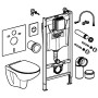 GROHE Solido 5 in 1-Set für WC mit Bau-Keramik Tiefspül-WC, Bauhöhe 113 cm - Detailansicht