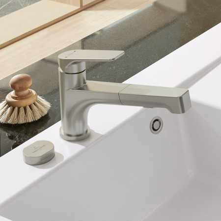 Rubinetto monocomando per cucina Villeroy & Boch Junis Shower