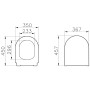 VitrA Integra WC-Sitz Slim Wrap mit Absenkautomatik