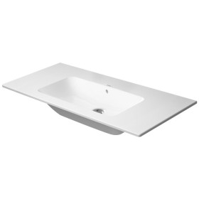 Meuble-lavabo Duravit ME by Starck 103 cm sans trou de robinet