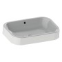 Vasque à poser Duravit Happy D.2 60 cm sans trou de robinet