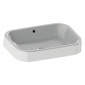 Vasque à poser Duravit Happy D.2 60 cm sans trou de robinet