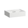 Lavabo à poser Kartell LAUFEN 45 x 36 cm, sans trou de robinet, avec trop-plein