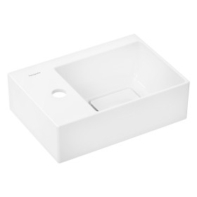 Lavabo hansgrohe Xevolos E 36 x 25 cm con foro per rubinetto a sinistra senza troppopieno