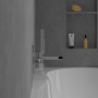 Villeroy & Boch Mettlach Unterputz-Thermostat mit Zweiwege-Mengenregulierung - technische Ansicht
