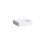 Lavabo Kartell LAUFEN 46 x 46 cm, sans trou de robinet