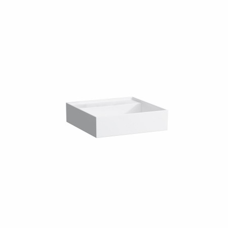 Lavabo Kartell LAUFEN 46 x 46 cm, sans trou de robinet