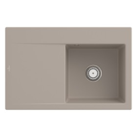 Villeroy & Boch Subway Style 45 Einbauspüle, Ablaufgarnitur mit Handbetätigung, Becken rechts