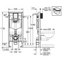 GROHE Rapid SL für Wand-WC - Detailansicht