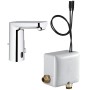 Robinet de lavabo GROHE Eurosmart CE avec mélangeur et électronique infrarouge Powerbox