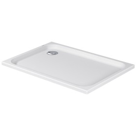 Bac à douche rectangulaire Duravit D-Code 120 x 80 cm