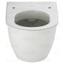 Duravit Darling New WC sospeso con scarico a pavimento - vista dettagliata