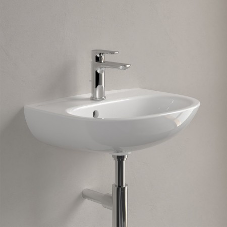 Lavabo Villeroy & Boch O.novo 50 x 38 cm, con troppo pieno