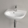 Lavabo Villeroy & Boch O.novo 50 x 38 cm, con troppo pieno - vista tecnica