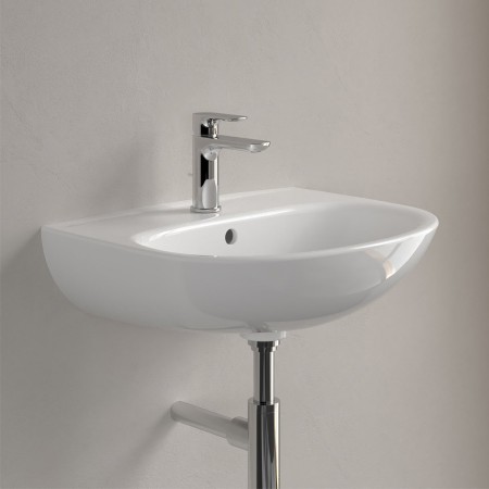Villeroy & Boch O.novo Lavabo 55 x 44 cm, con troppopieno