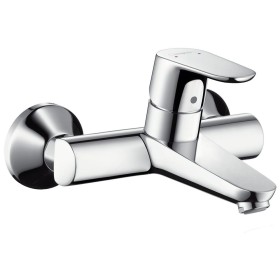 Miscelatore monocomando per lavabo hansgrohe Focus a parete