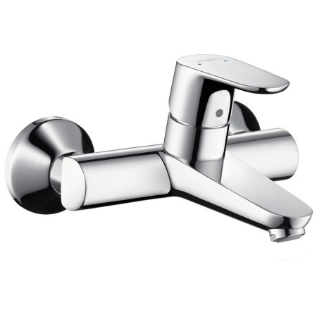 Miscelatore monocomando per lavabo hansgrohe Focus a parete