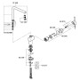 Rubinetto monocomando per lavello GROHE Minta, DN 15