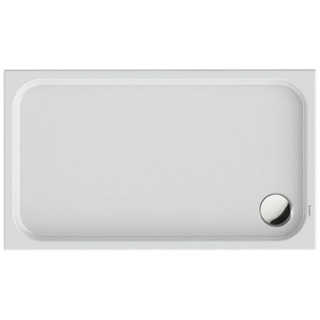 Bac à douche rectangulaire Duravit D-Code 130 x 75 cm