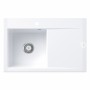 Villeroy & Boch Subway Style 45 Einbauspüle, Ablaufgarnitur mit Handbetätigung, Becken links